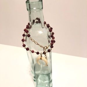 Double Horn Necklace